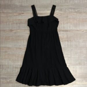 Elegant Black Sleeveless Dress